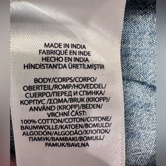 POLO RALPH LAUREN Little Girls and Toddler Girls Tiered Shirt Dress, SIZE 2 - Picture 11 of 14